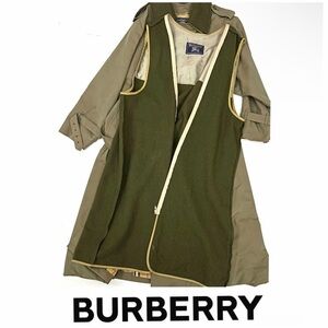 Authentic Burberry Wool And Camel Hair (95/5) Liner For Burberry trench Coat